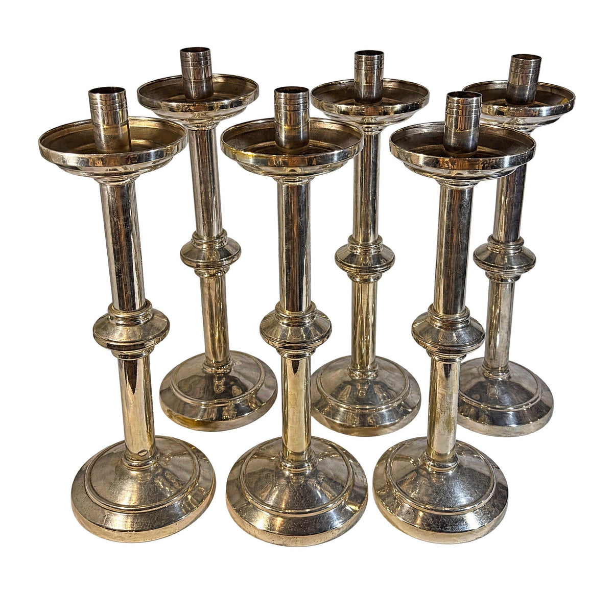 Candelabros plateados – MS-00092
