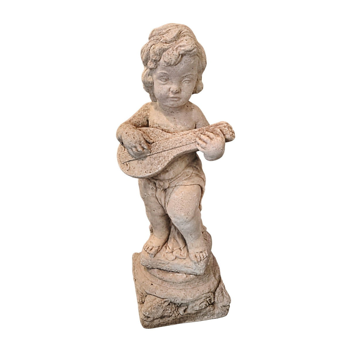 2 Figuras Angel con pedestal – MS-00042