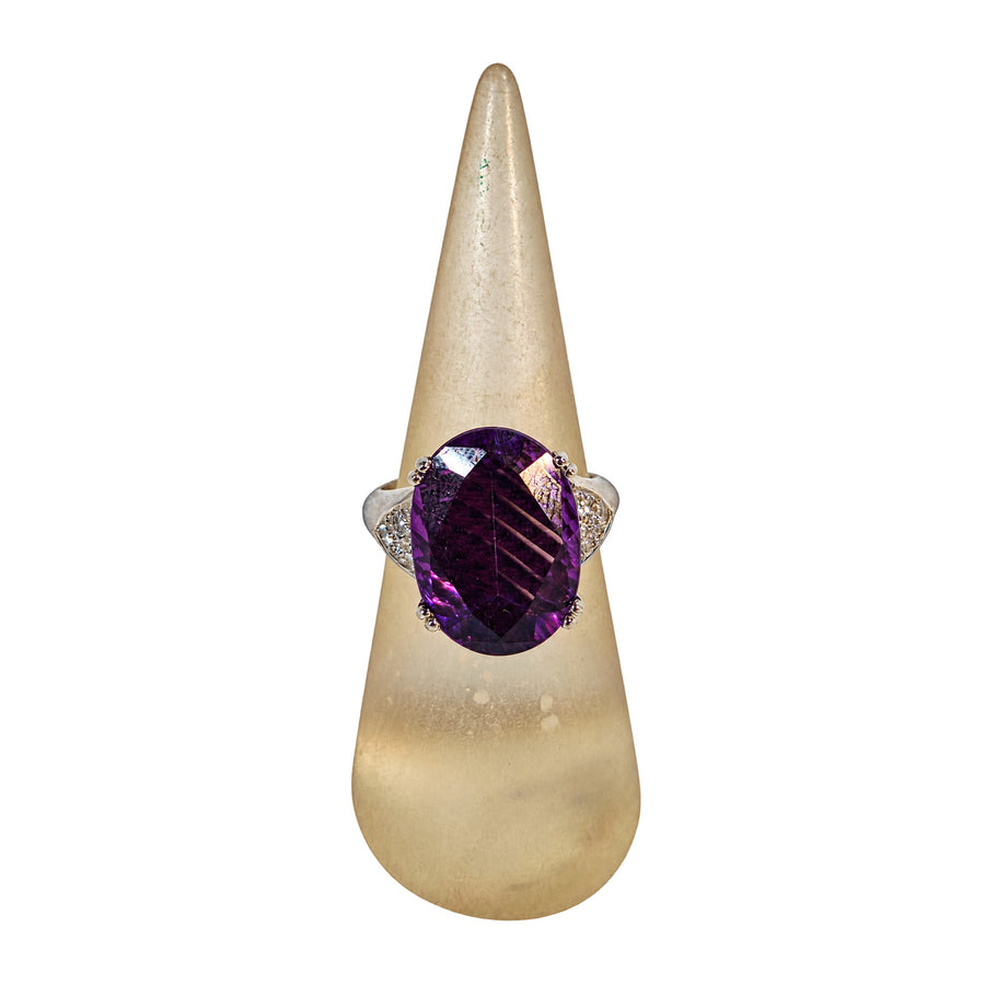 Anillo amatista