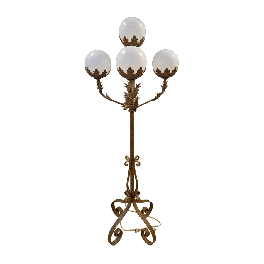 Steel lamp