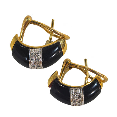 Ohrringe Onyx